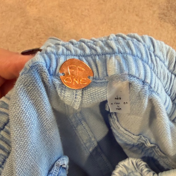 Free People Sky Blue Cargo Shorts for Men - Picture 3 of 3